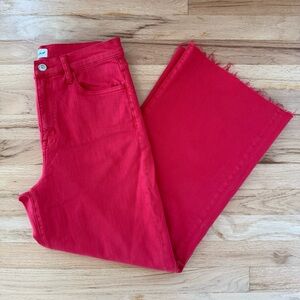 Studio Blue Melanie Super High Rise Crop Wide Leg Jean